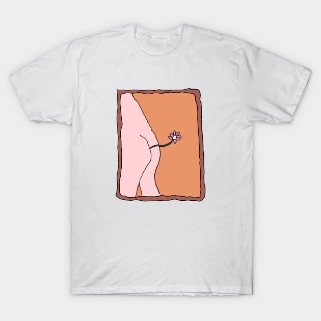 Butt Flower T-Shirt by Ned Logman Lumber Mills